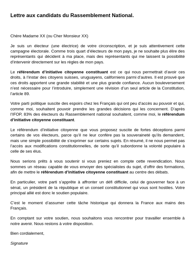 Flyer recto
